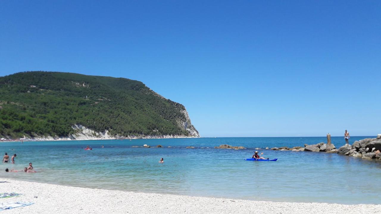 Appartamento Mare Sirolo Con Garage Privato Extérieur photo